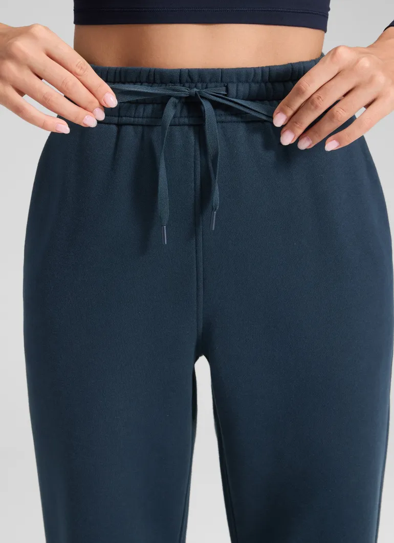 Fleece Straight Leg Lined Sweatpant 32''