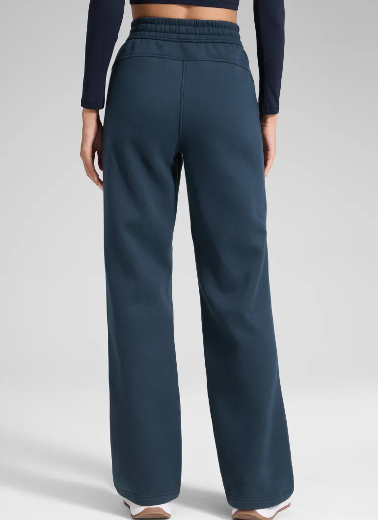 Fleece Straight Leg Lined Sweatpant 32''