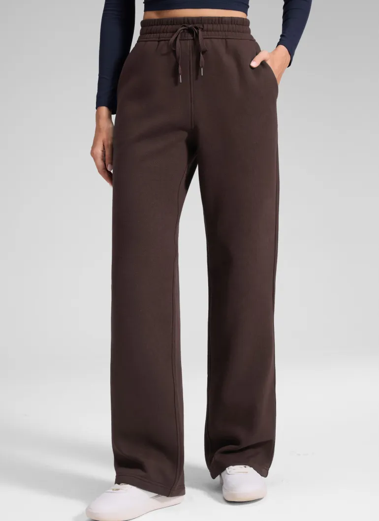 Fleece Straight Leg Lined Sweatpant 32''