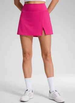 Front Slit High Rise Mini Golf Skirt 14.5’’