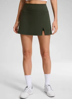 Front Slit High Rise Mini Golf Skirt 14.5’’