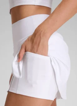 Front Slit High Rise Mini Golf Skirt 14.5’’