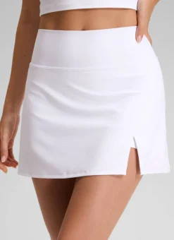 Front Slit High Rise Mini Golf Skirt 14.5’’