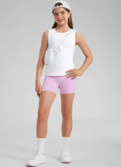 Girl Cloudweight Hip Length Sleeveless Tank