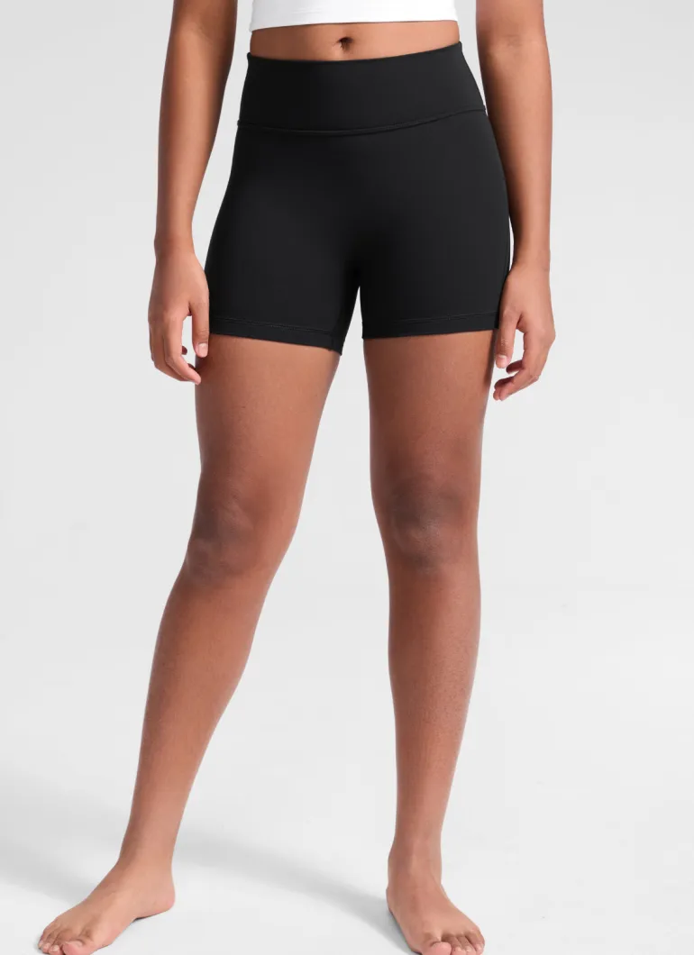 Girls Butterluxe No Front Seam Biker Shorts