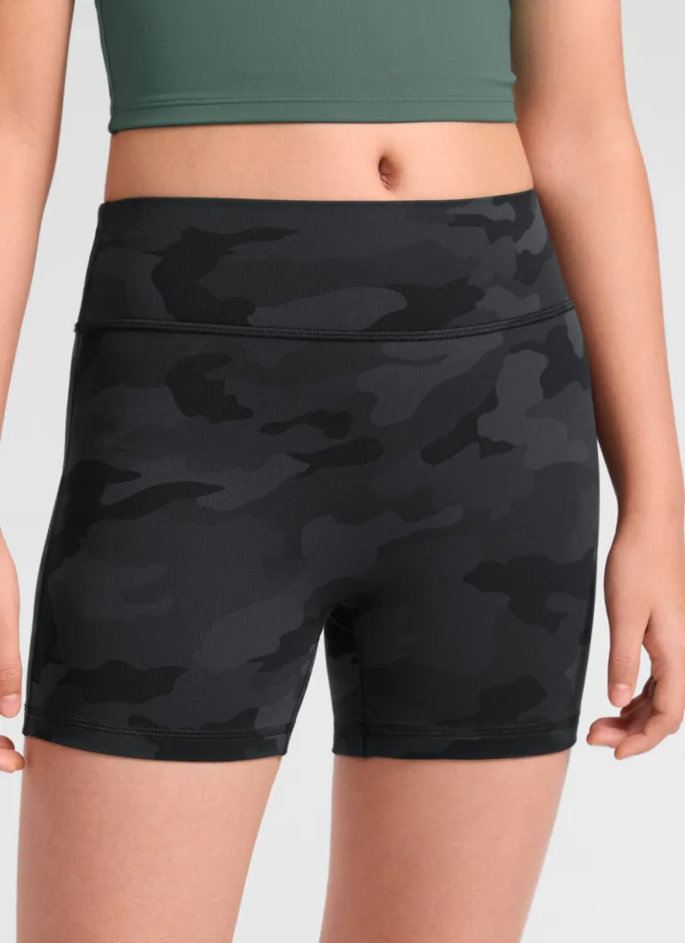 Girls Butterluxe No Front Seam Biker Shorts