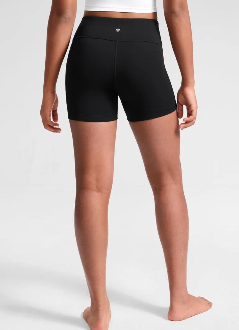 Girls Butterluxe No Front Seam Biker Shorts