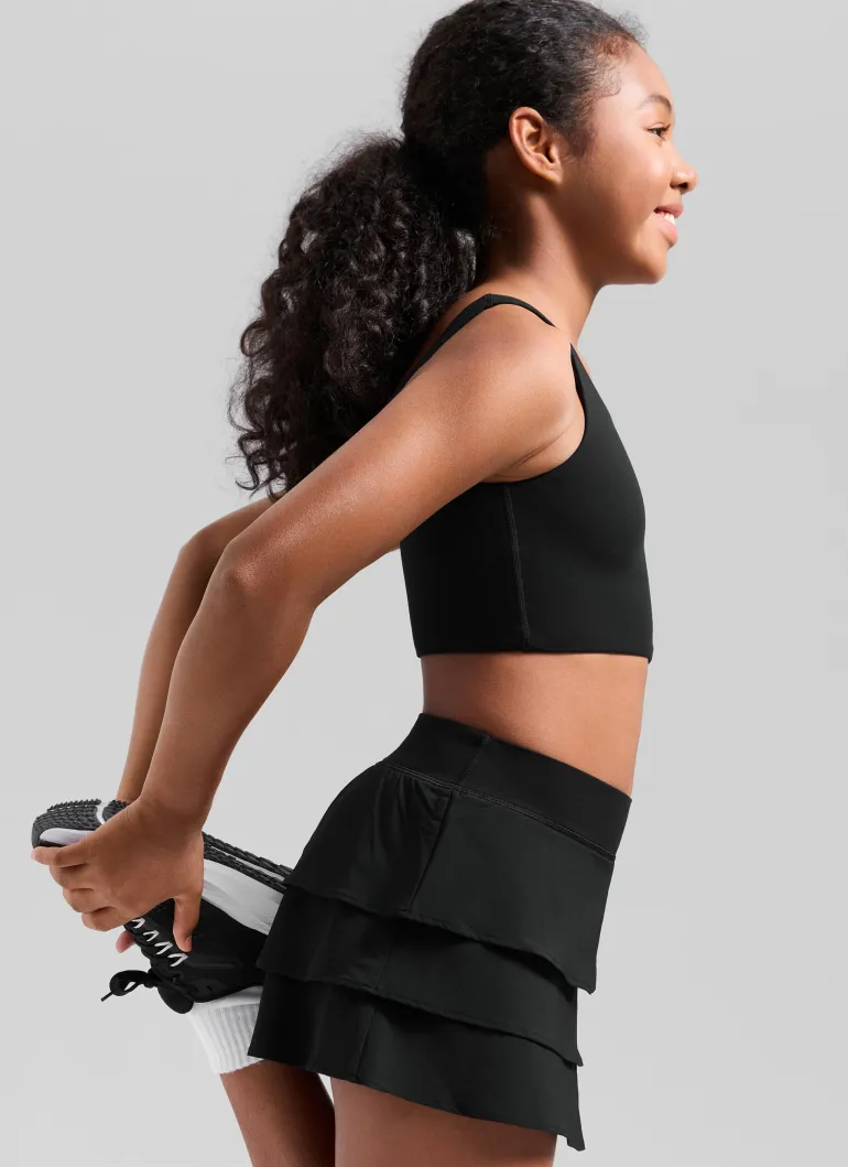 Girls Butterluxe U Back Longline Sport Bra