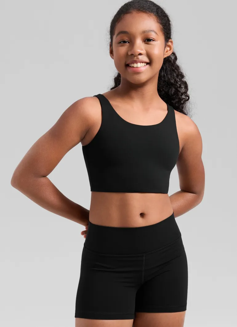 Girls Butterluxe U Back Longline Sport Bra