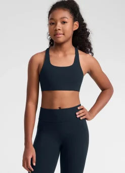 Girls Butterluxe U Neck Mold Sports Bra