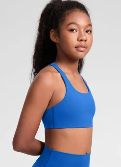 Girls Butterluxe U Neck Mold Sports Bra