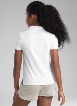 Girls Cloud Jersey Polo Shirts