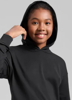 Girls Cloud Jersey Pullover Hoodie