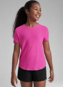 Girls Cloudweight Athletic Short Sleeve