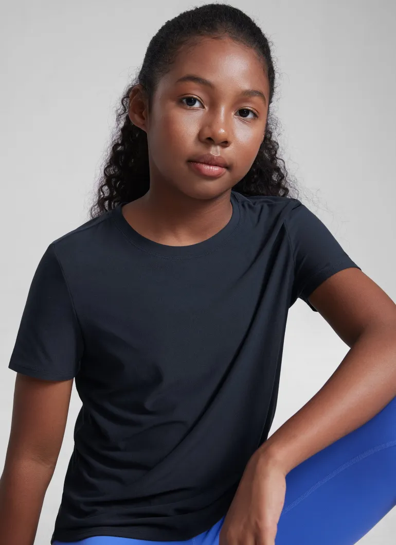 Girls Cloudweight Athletic Short Sleeve