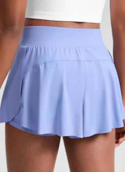 Girls High Rise 2 in 1 Flowy Sport Shorts 2.5''