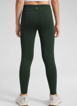 Girls Matte Thermal Fleece Lined Legging
