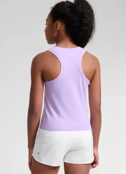 Girls Seamless Waist Length Tank