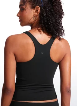 High Neck Racerback Tankini Top