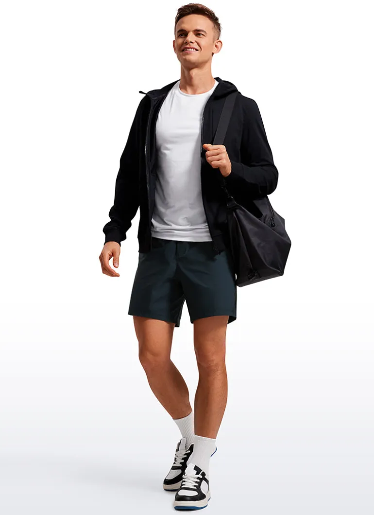 Lightweight Athletic Pocketed Shorts 7''- Linerless