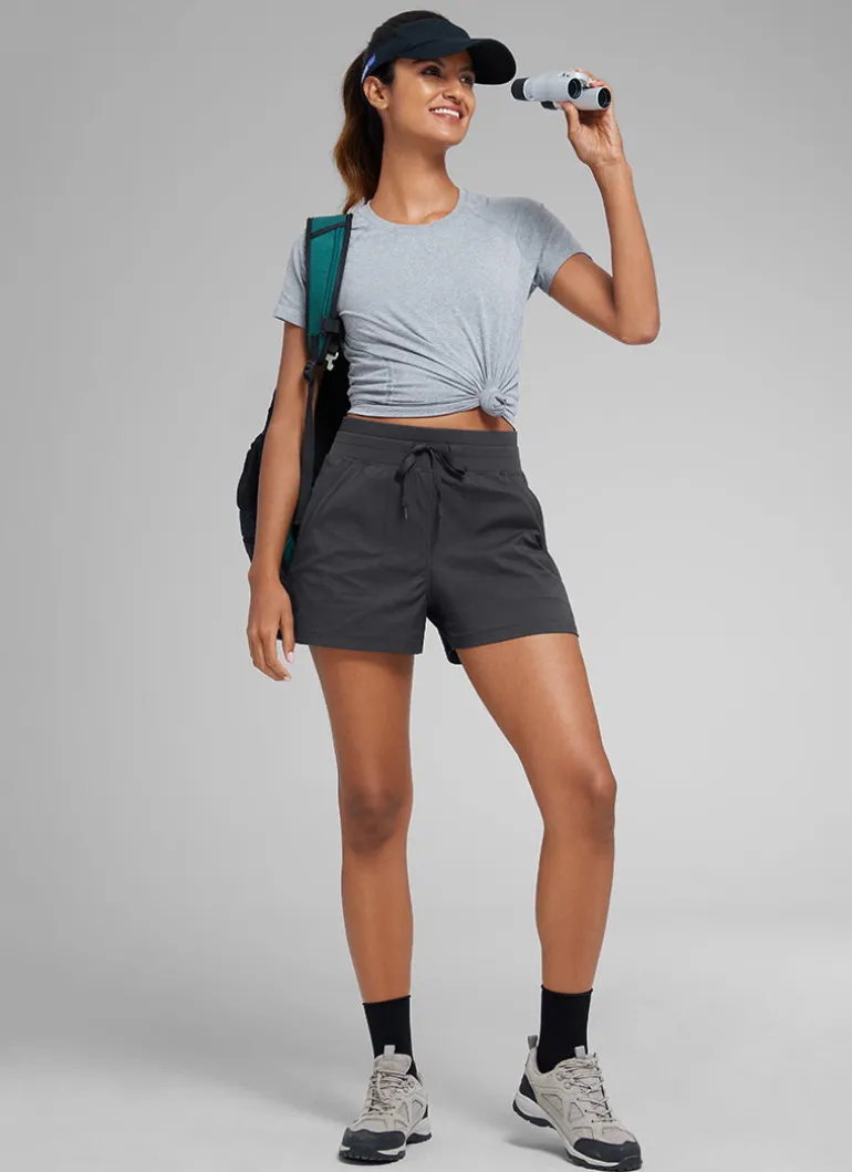 Lightweight High Rise Linerless Shorts 3.5''