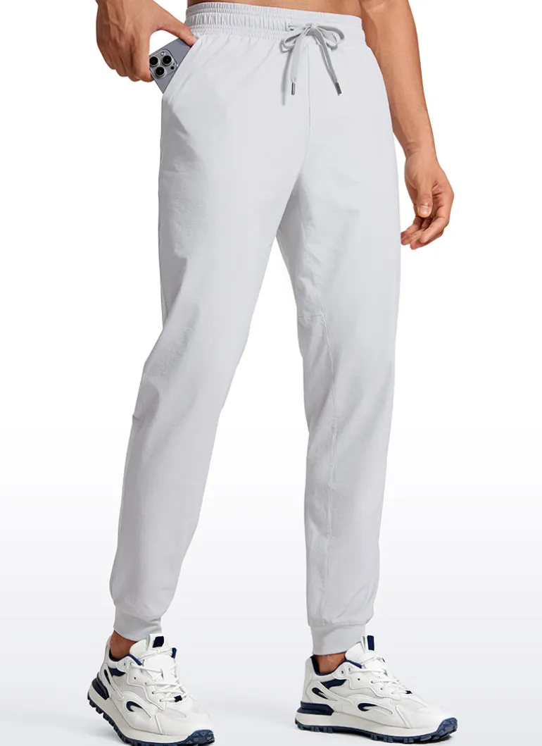 Lightweight Joggers Zip Pockets 29''