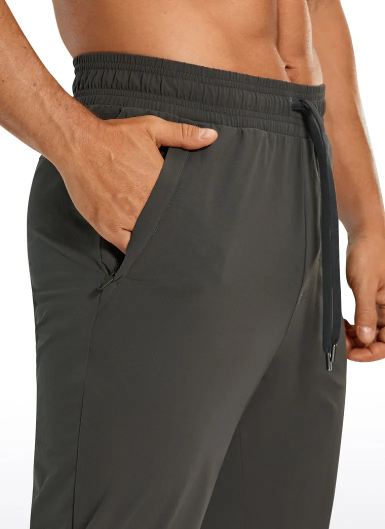 Lightweight Joggers Zip Pockets 29''