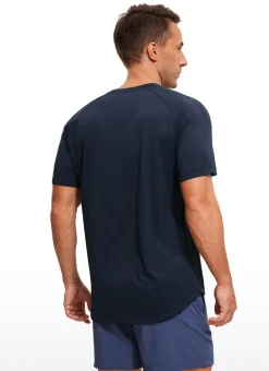 Lightweight Quick Dry Short sleeves Round Neck