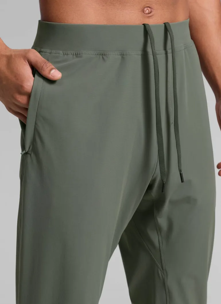 Lightweight Quick Dry Slim-Fit Joggers 29"-Zipper Pockets
