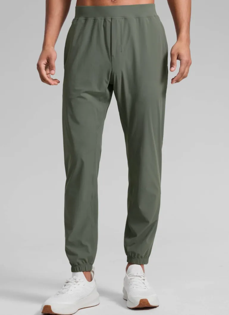 Lightweight Quick Dry Slim-Fit Joggers 29"-Zipper Pockets