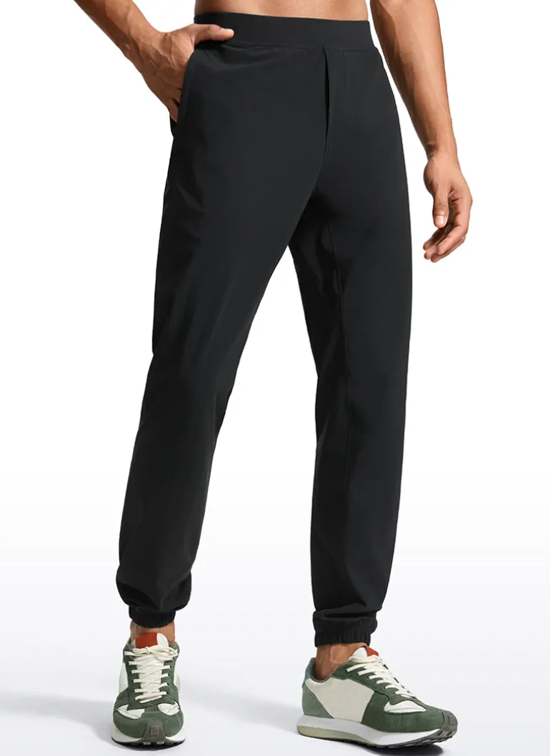 Lightweight Quick Dry Slim-Fit Joggers 31"-Zipper Pockets