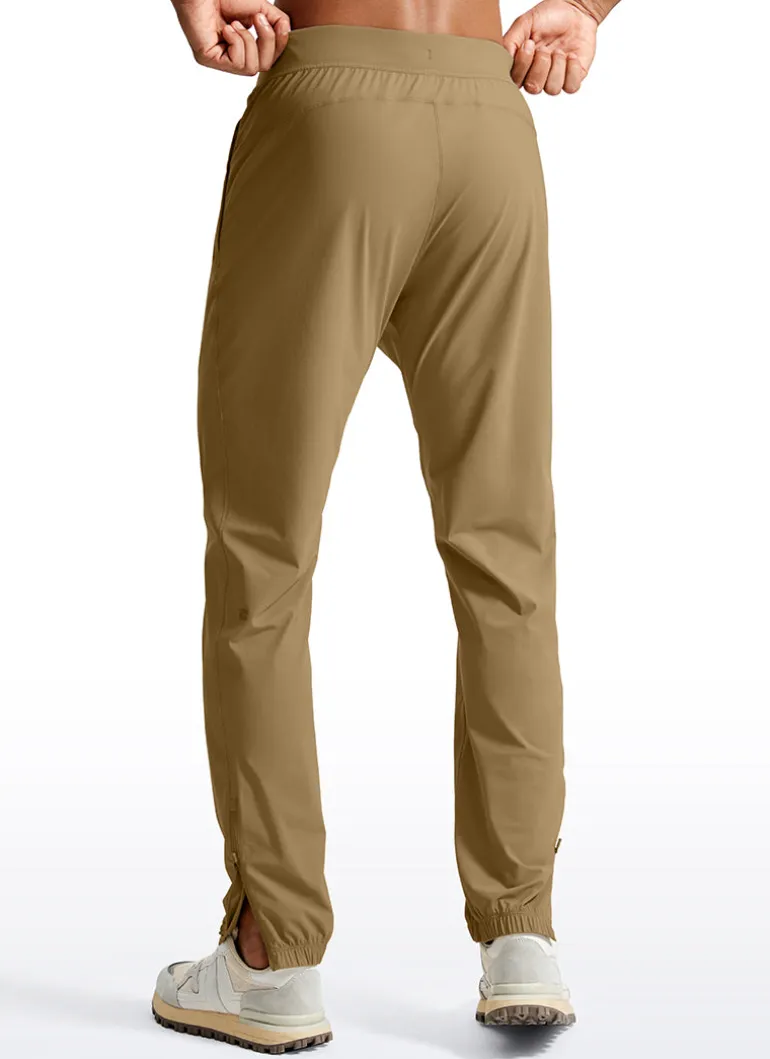 Lightweight Quick Dry Slim-Fit Joggers 31"-Zipper Pockets
