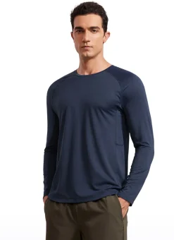 Lightweight Rounded Scallop Bottom Long Sleeves