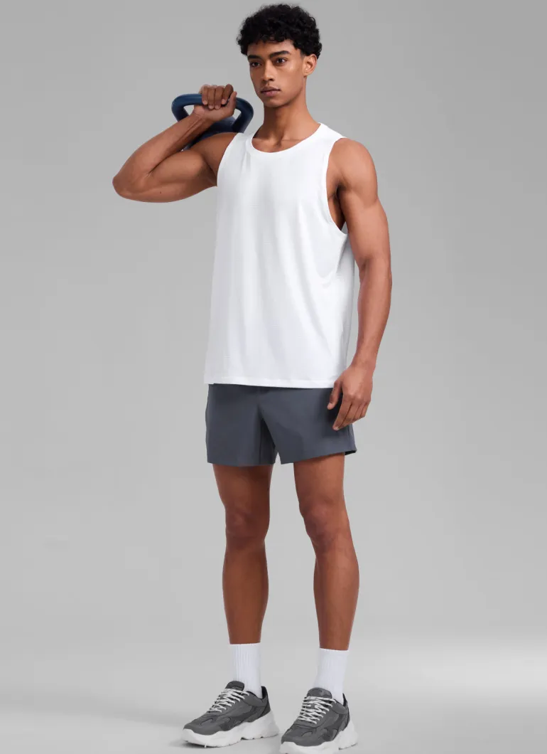 Lightweight Side Slits Narrow Shoulder Tank