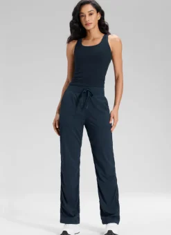 Lightweight Straight Leg Pocket Pant 30
