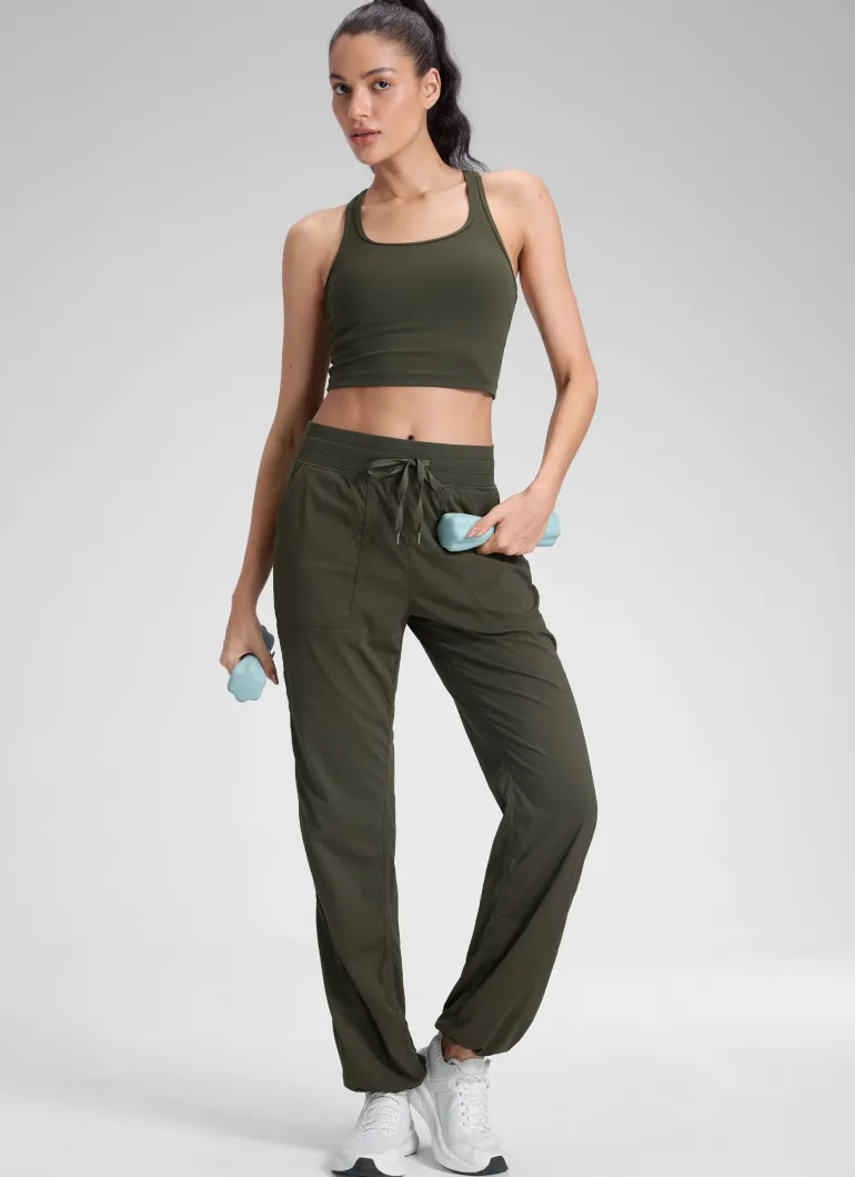 Lightweight Straight Leg Pocket Pant 30"