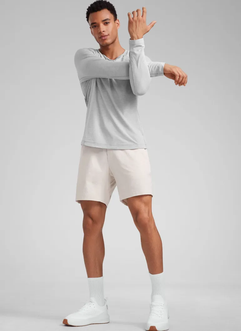 Lightweight Water Resistant Shorts 7" with Zip Pockets