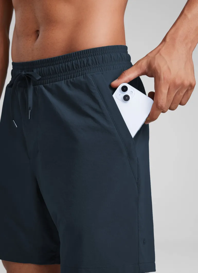 Lightweight Water Resistant Shorts 7" with Zip Pockets