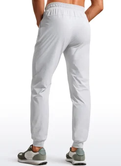Lightweight Water Resistant Athletic Joggers with Zip Pockets 31