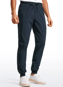 Lightweight Water Resistant Athletic Joggers with Zip Pockets 31