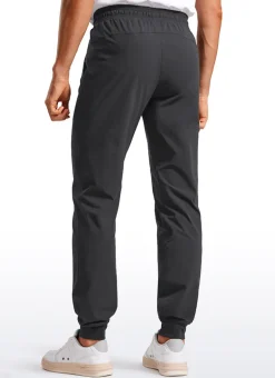 Lightweight Water Resistant Athletic Joggers with Zip Pockets 31