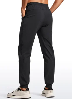 Lightweight Water Resistant Athletic Joggers with Zip Pockets 31