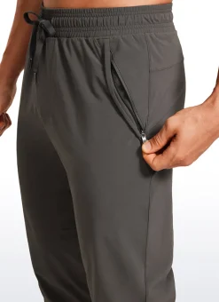 Lightweight Water Resistant Athletic Joggers with Zip Pockets 31