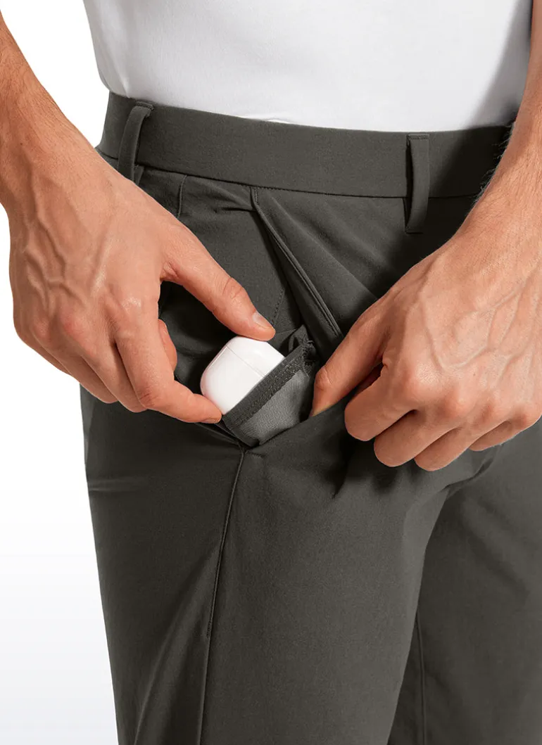 Lightweight Water Resistant Classic-Fit Golf Pants 32''