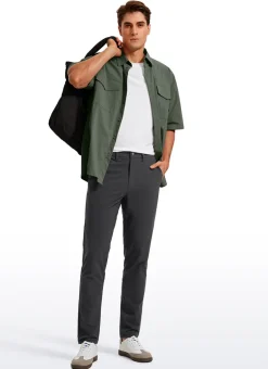 Lightweight Water Resistant Classic-Fit Golf Pants 32''