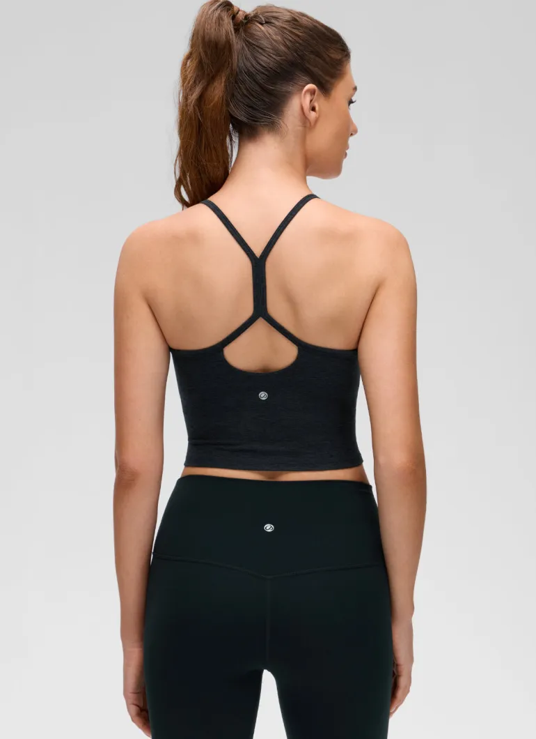Low Cut U Neck Y Back Shelf Bra Tank