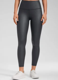 Matte Faux Leather Legging 25''