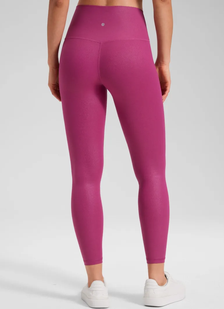 Matte Faux Leather Legging 25''