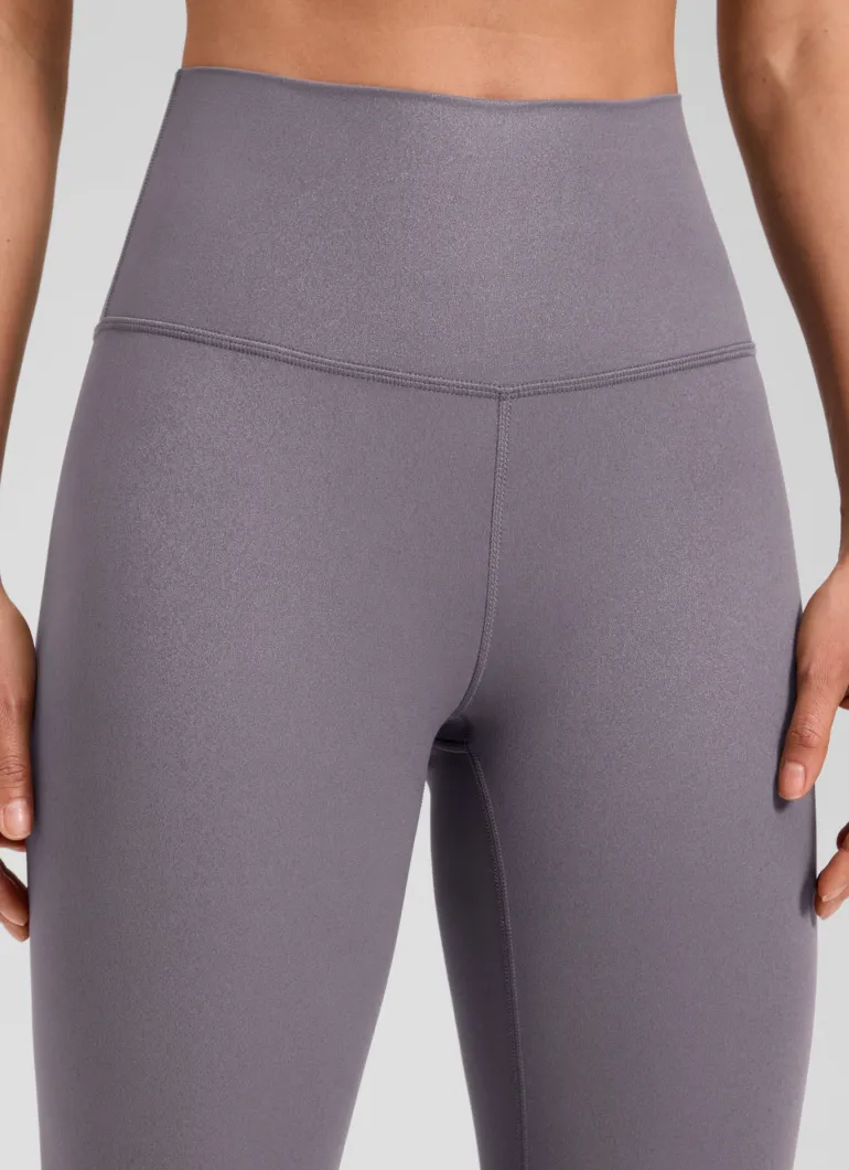 Matte Faux Leather Legging 25''