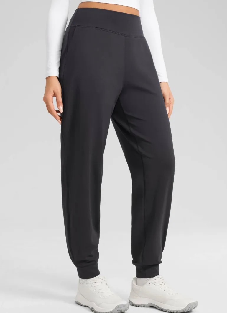 Matte Thermal Fleece Lined Jogger 27.5"